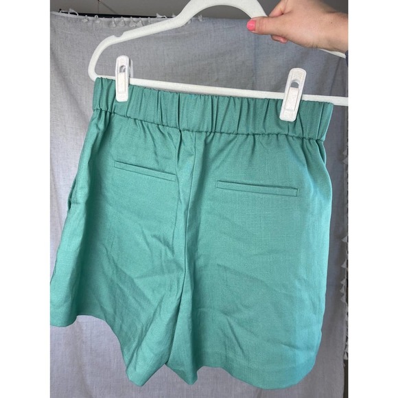 Ann Taylor The Petite Green Sailor Shorts Size MP - Picture 6 of 10